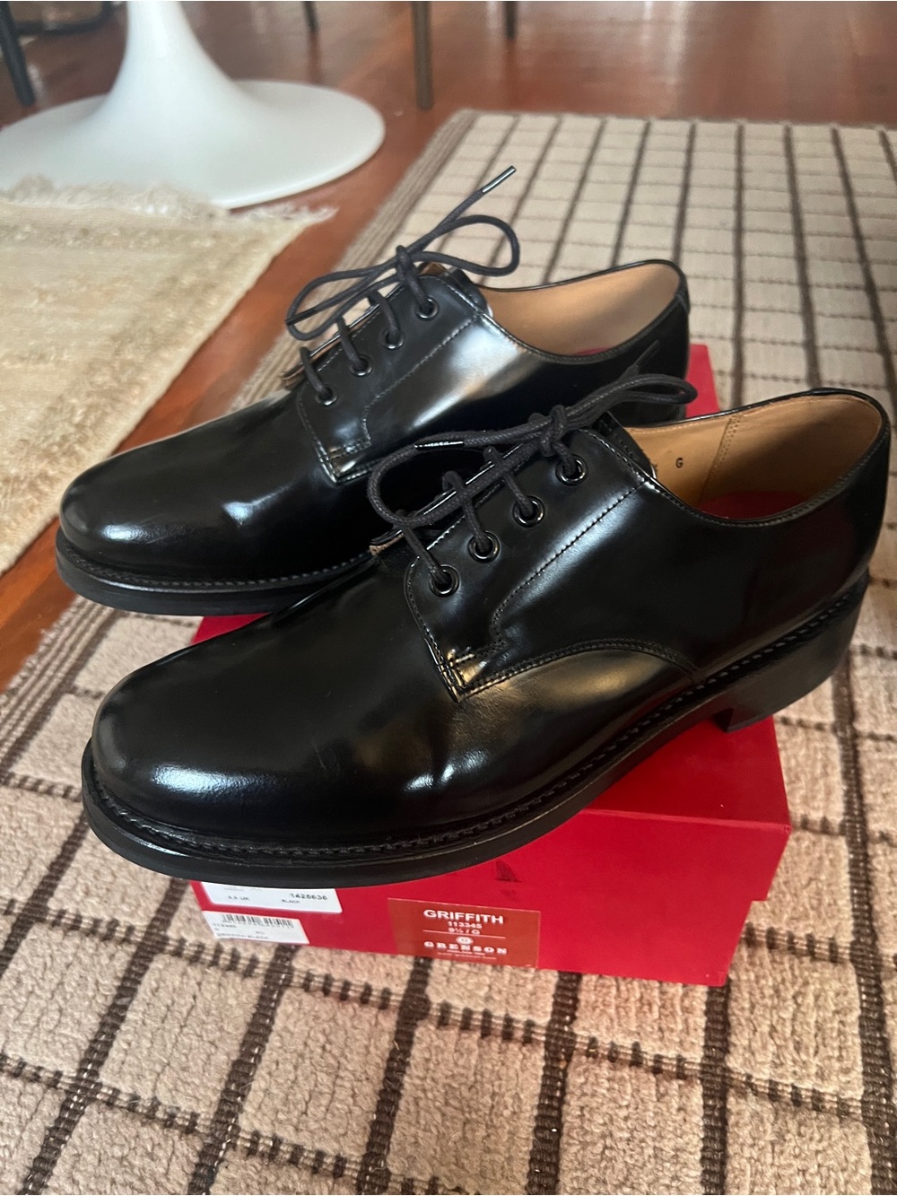 Grenson Griffith Leather Derby shoes